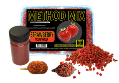 Метод микс Клубника METHOD MIX + Liquid FRESH 500г, Красный