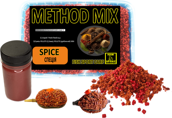 METHOD MIX + Liquid «SPICE SWEET" (сладкая специя) 500г, Красный