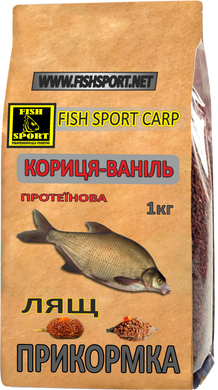 Прикормка Лещ корица-ваниль FISH SPORT 1 кг