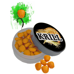 Кукурудза желейна (ККриль)10mm ПИЛИК POP-UP (ефект флюоро дим) банка, оранжевый флюоро