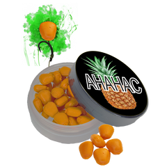 Кукурудза желейна (Ананас)10mm ПИЛИК POP-UP (ефект флюоро дим) банка, оранжевый флюоро